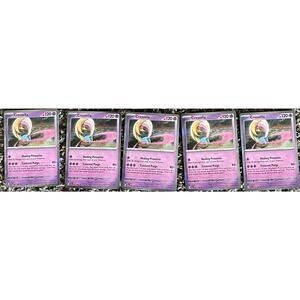 Cresselia Shrouded Fable Pokemon #021/064  Rare Holofoil Lot of 5